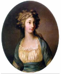 Joseph Friedrich August Darbes Portrait of Dorothea von Medem (1761-1821), Duchess of Courland oil painting image